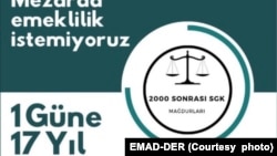 8 Eylül 1999 sonrasında SGK’lı olanlar, emekliliğe hak kazanan akranlarıyla aralarında doğan yaş uçurumu karşısında emeklilikte adalet istiyor