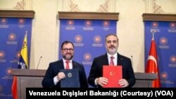 Venezuela Dışişleri Bakanı Yvan Gil bu ay Türkiye'yi ziyaret etti.