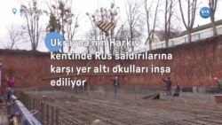 Ukrayna’nın Harkiv kentinde Rus saldırılarına karşı yer altı okulları inşa ediliyor
