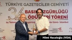 TGC Basın Bayramı Günü'nde Timur Soykan ödül aldı.