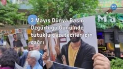 3 Mayıs Dünya Basın Özgürlüğü Günü’nde tutuklu gazeteciler için çağrı 