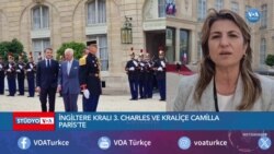 İngiltere Kralı 3. Charles ve Kraliçe Camilla Paris’te