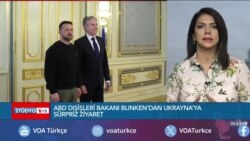 Blinken Kiev'de Zelenski ile görüştü: "ABD'nin yardım paketi gerçek bir fark yaratacak"