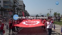 İzmir’de 1 Mayıs şarkılar ve halaylarla kutlandı