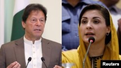 Imran Khan and Maryam Nawaz